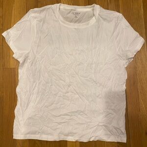 J. Crew Women's White Sleepwear Top